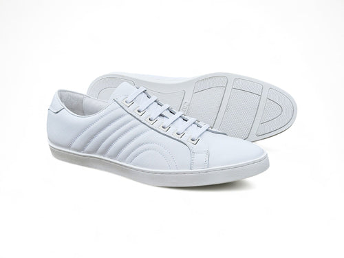 Carrucci Primo Hand Burnished Leather Sneakers