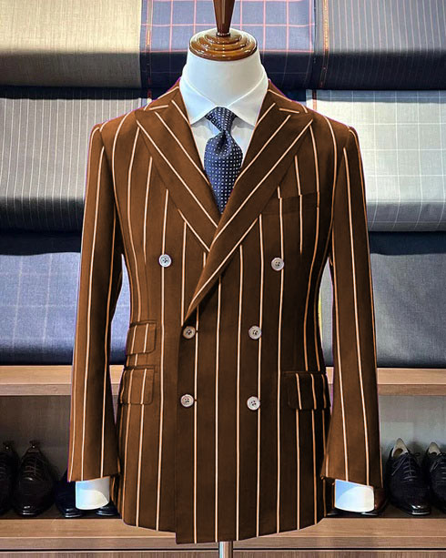 Gangster Suit Brown