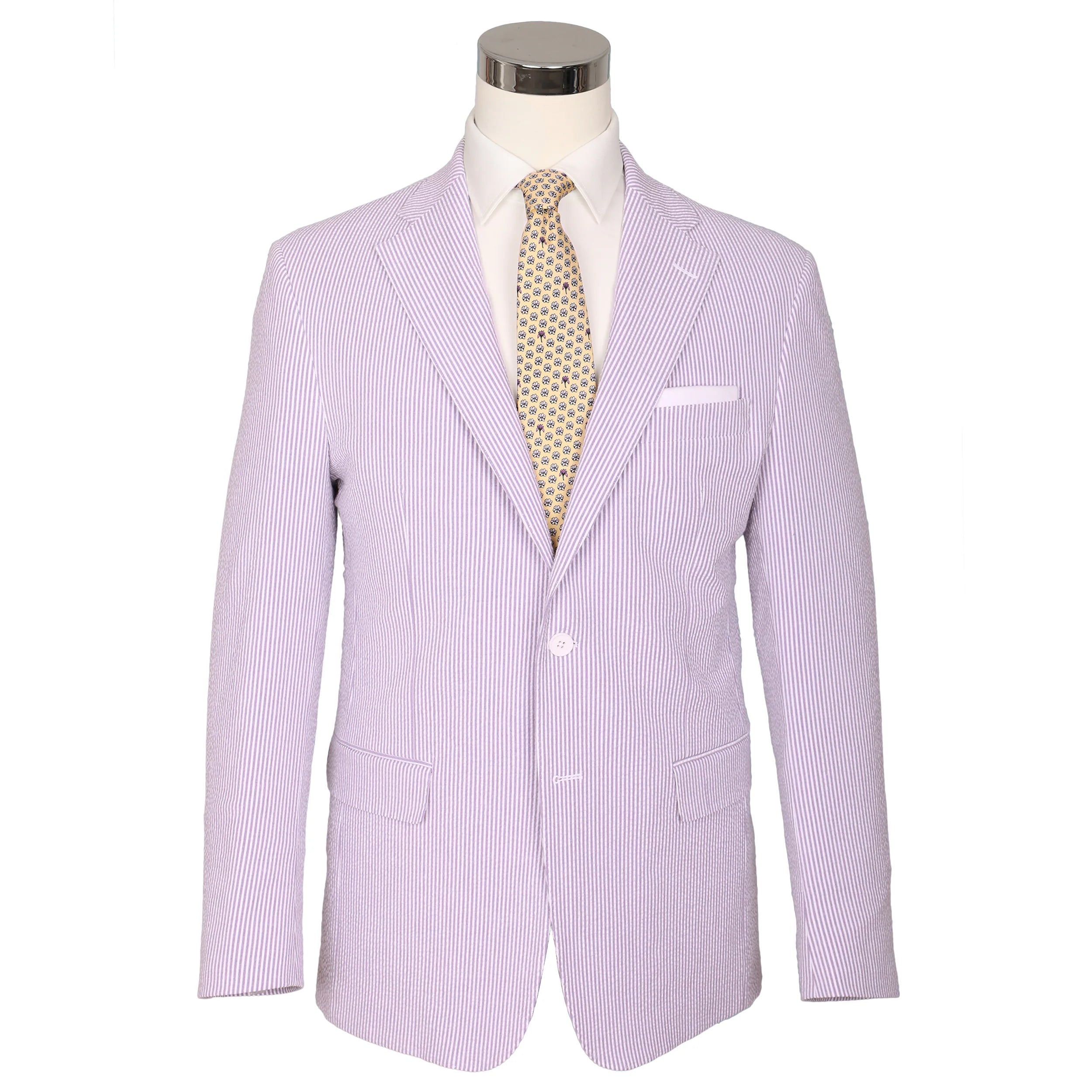 Seersucker Blazer - "Purple" Seersucker Sport Coat Purple Haze Seersucker Stretch Sport Coat - Purple