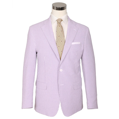 Seersucker Blazer - "Purple" Seersucker Sport Coat Purple Haze Seersucker Stretch Sport Coat