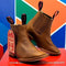 Kids Cowboy Boots Square Toe Tan - Quincy