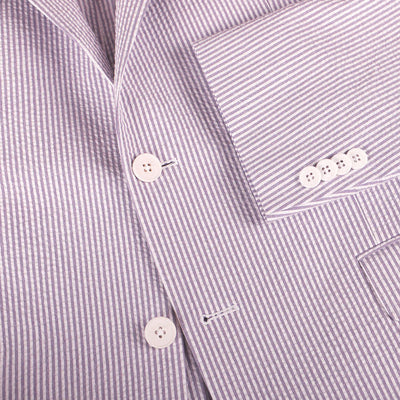 Seersucker Blazer - "Purple" Seersucker Sport Coat Purple Haze Seersucker Stretch Sport Coat