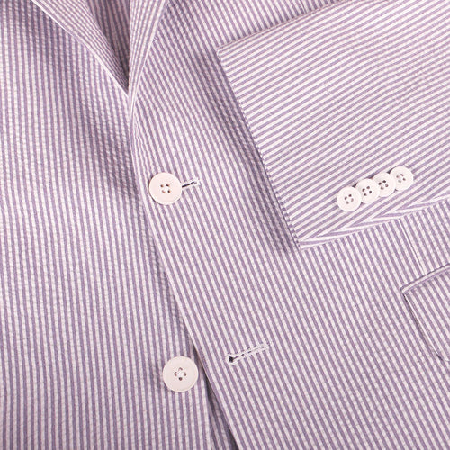 Seersucker Blazer - "Purple" Seersucker Sport Coat Purple Haze Seersucker Stretch Sport Coat