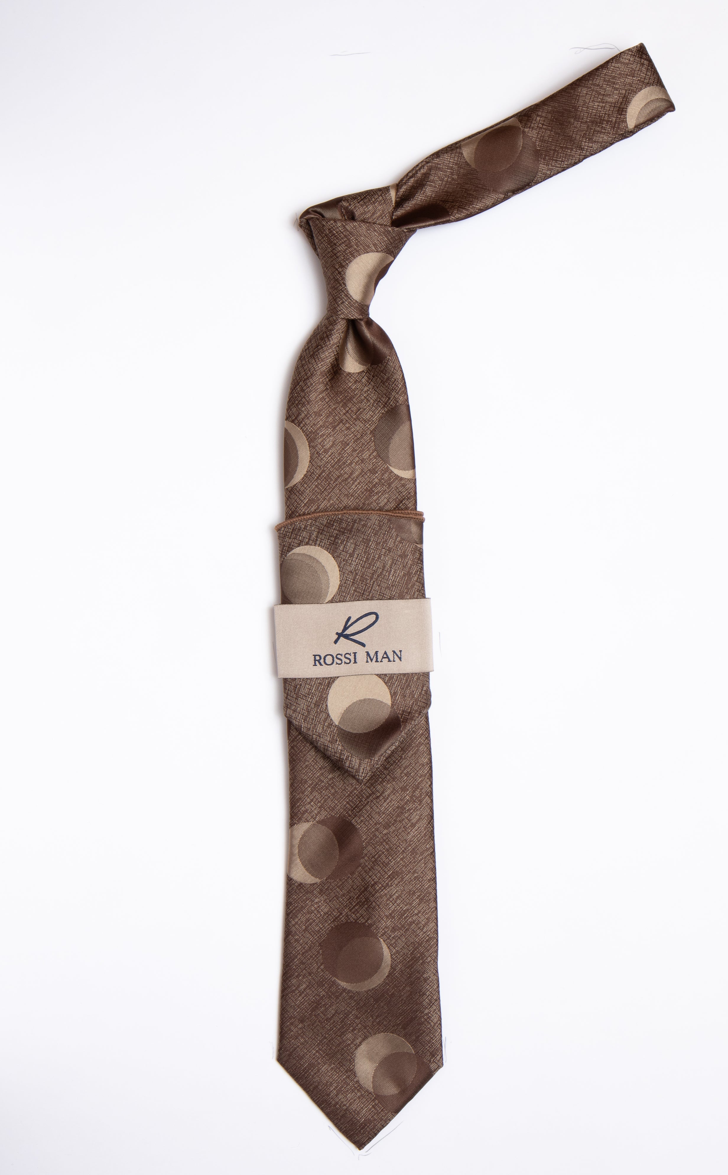 Rossi Man Tie and Pocket Round RMR457-5 - Default Title