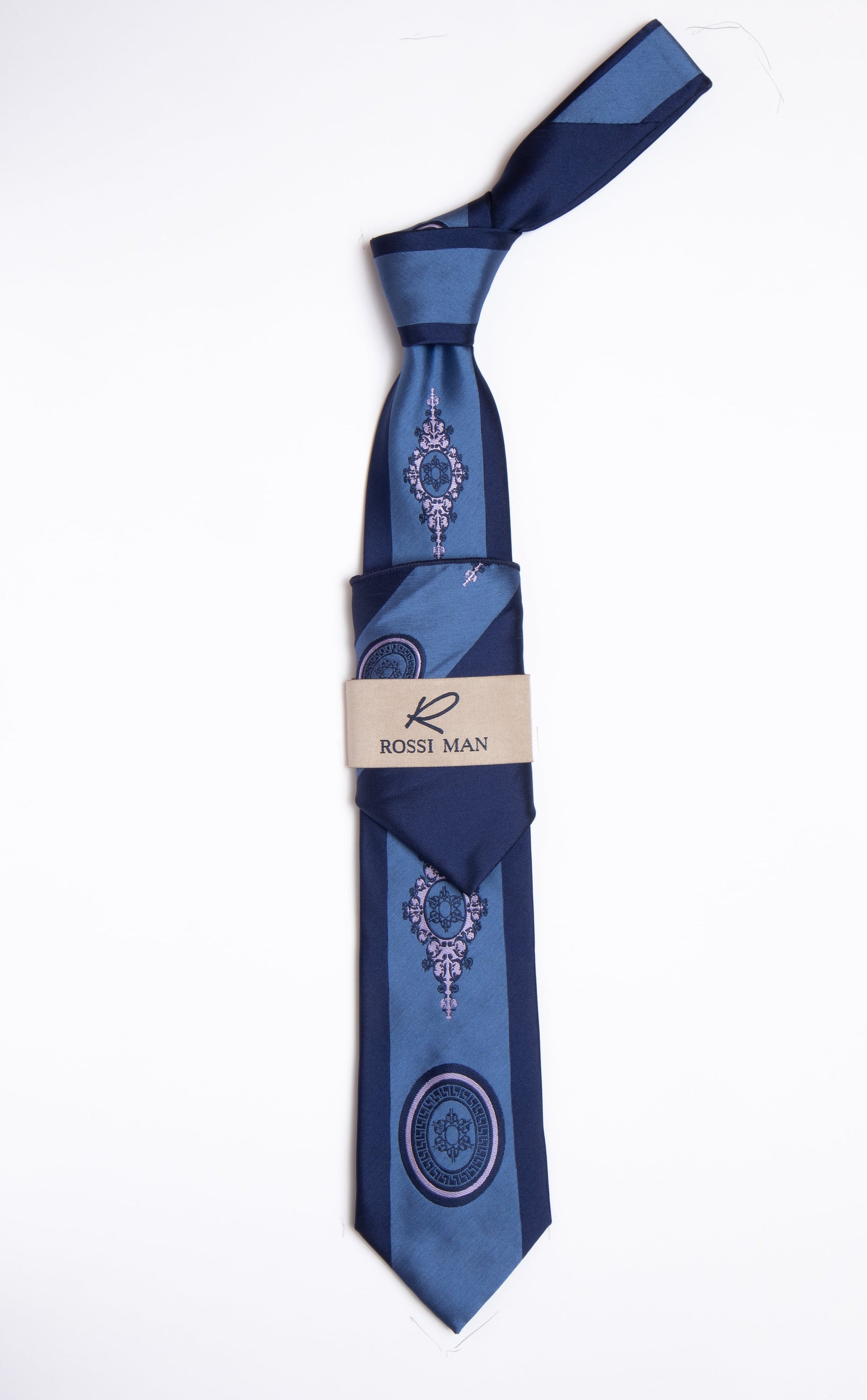Rossi Man Tie and Pocket Round RMR455-3 main image 1
