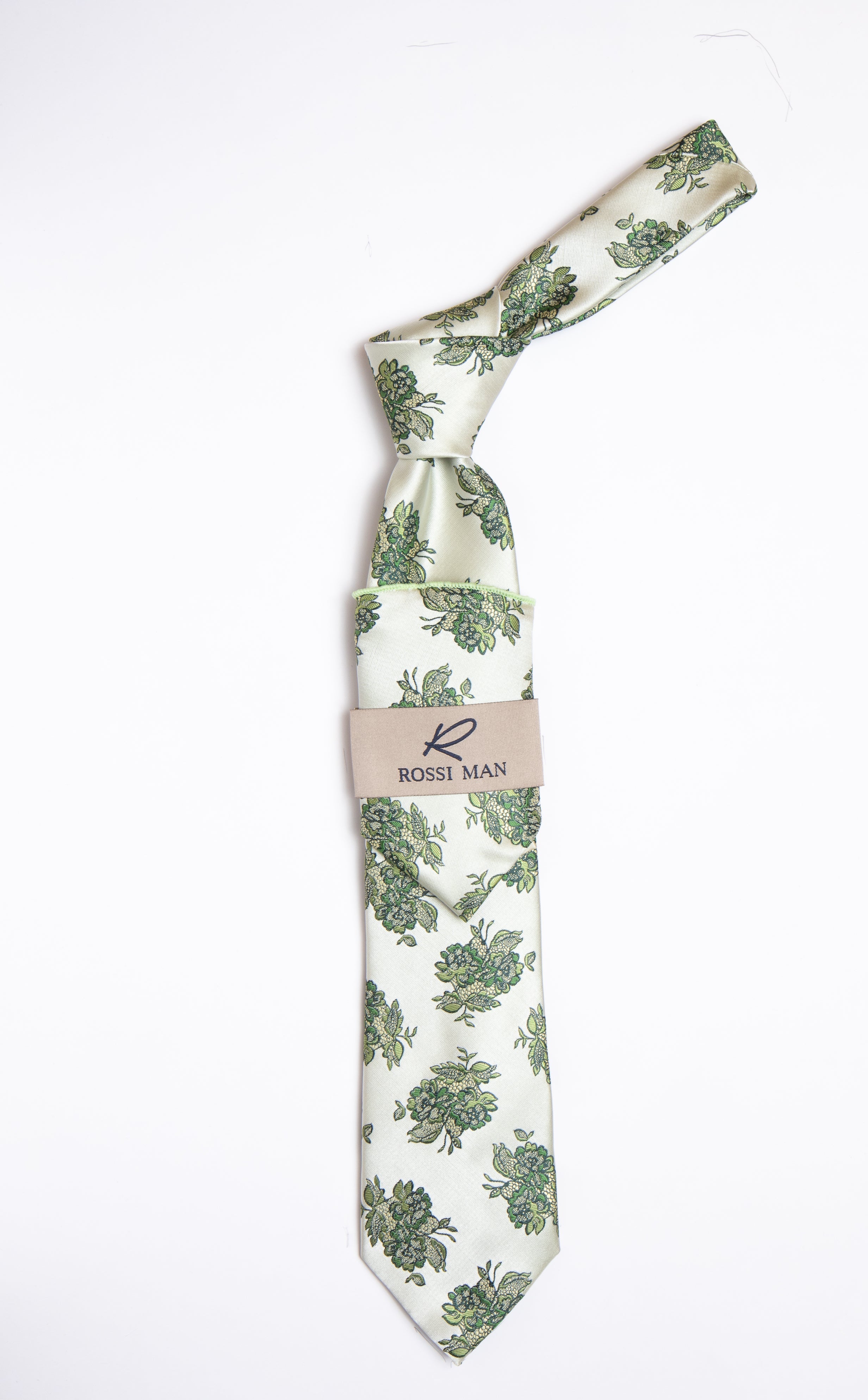 Rossi Man Tie and Pocket Round RMR453-4 - Default Title