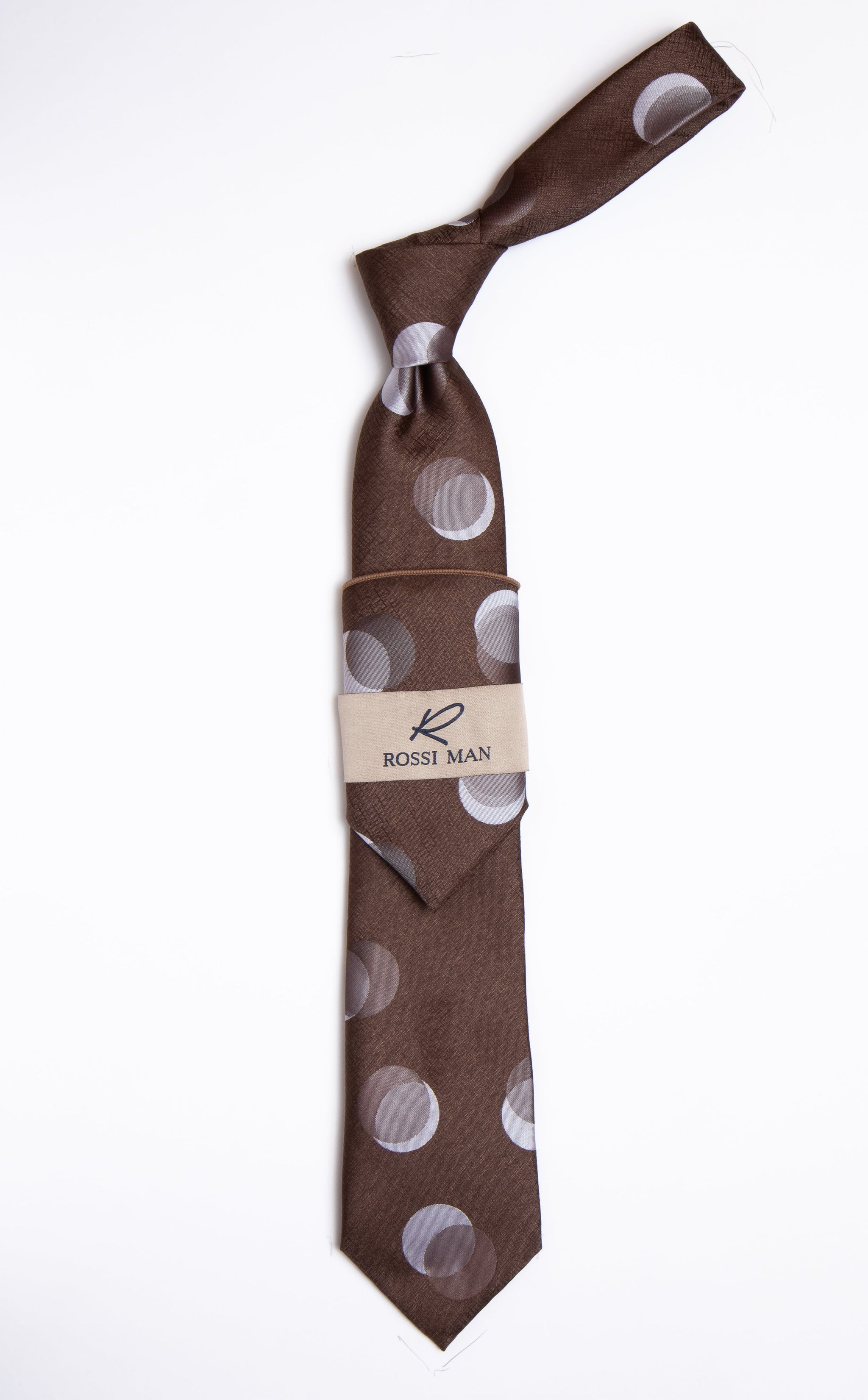 Rossi Man Tie and Pocket Round RMR462-3