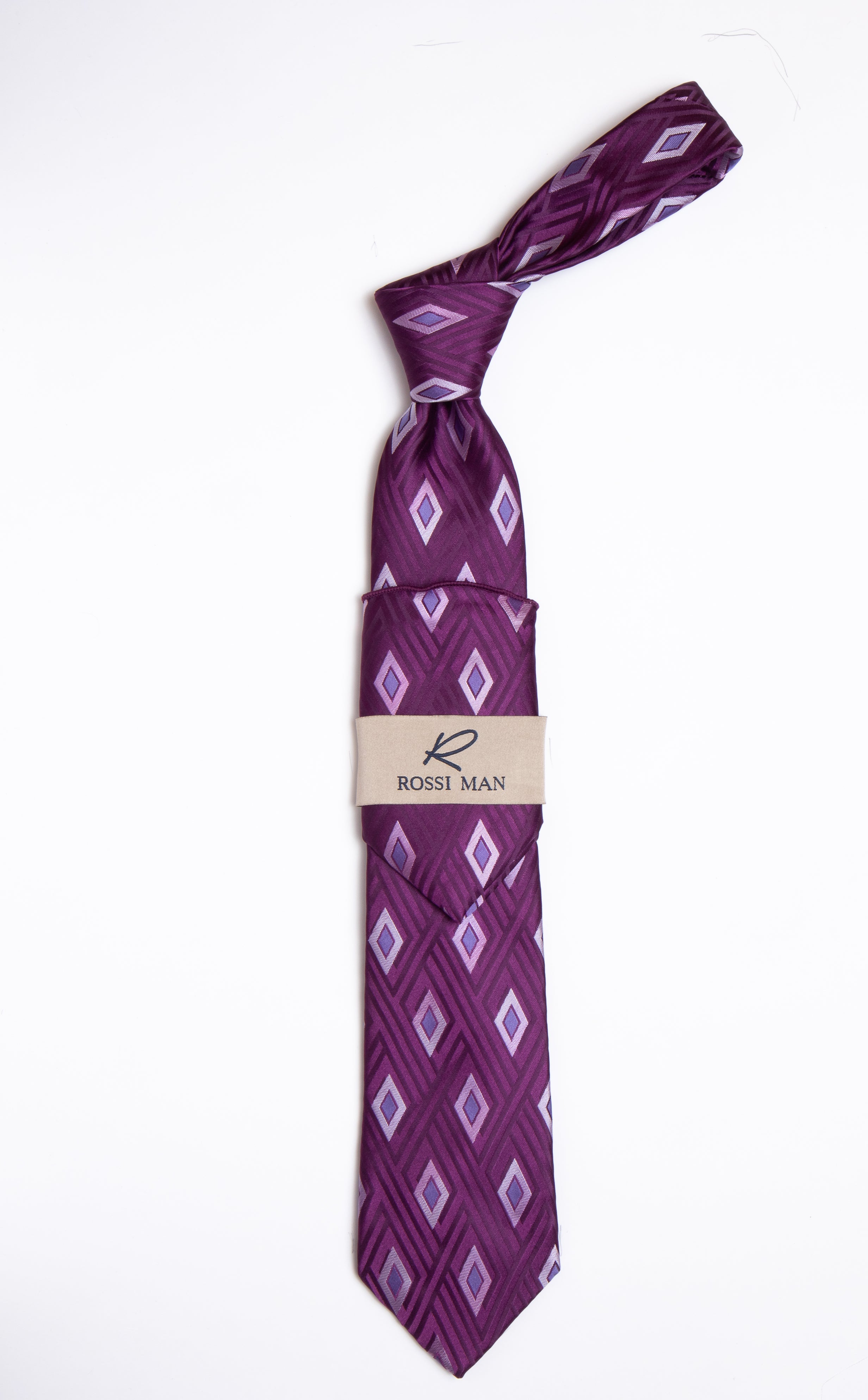 Rossi Man Tie and Pocket Round RMR458-1 - Default Title