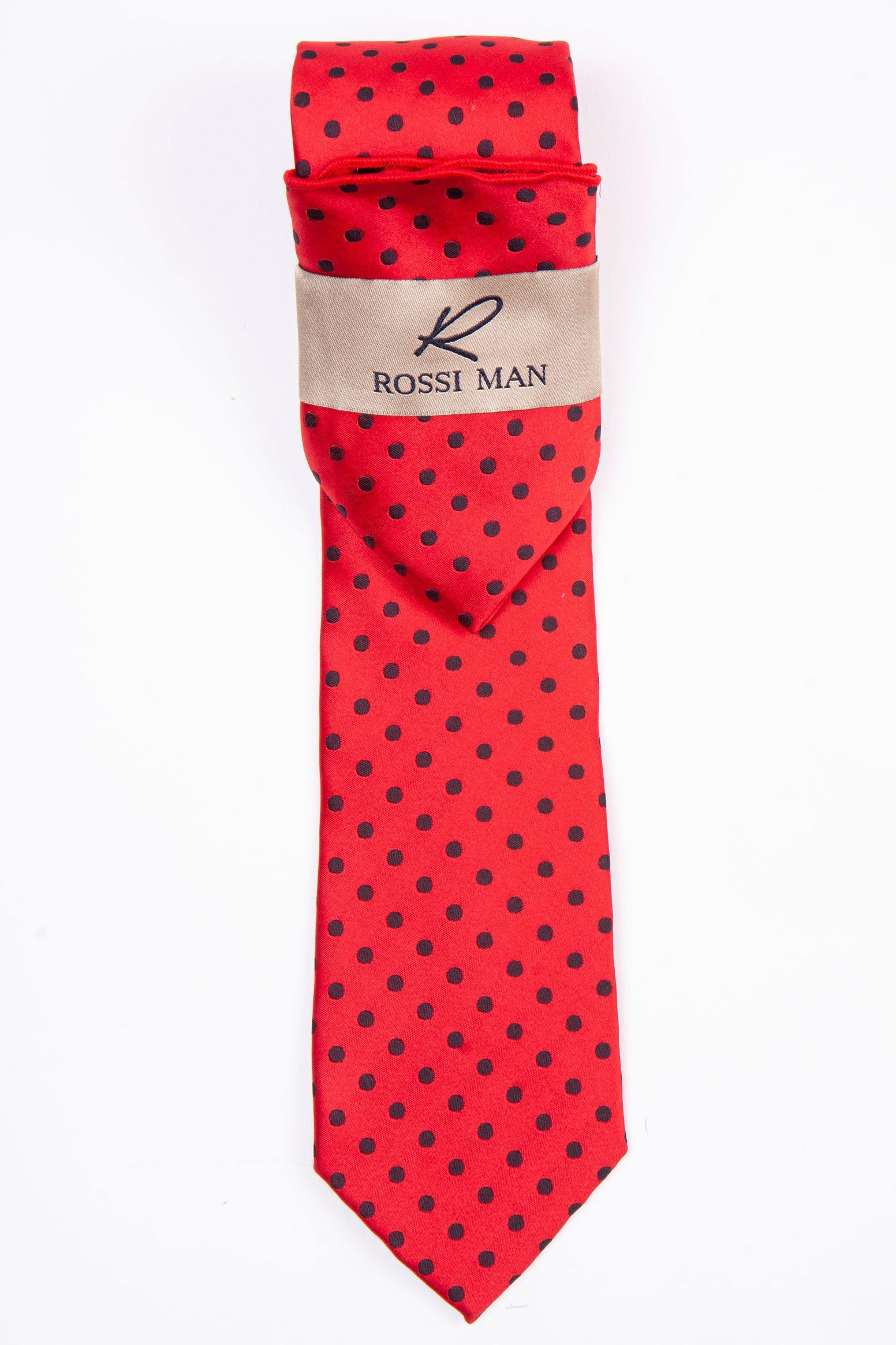 Rossi Man Tie and Pocket Round - RMR662-6 - Default Title