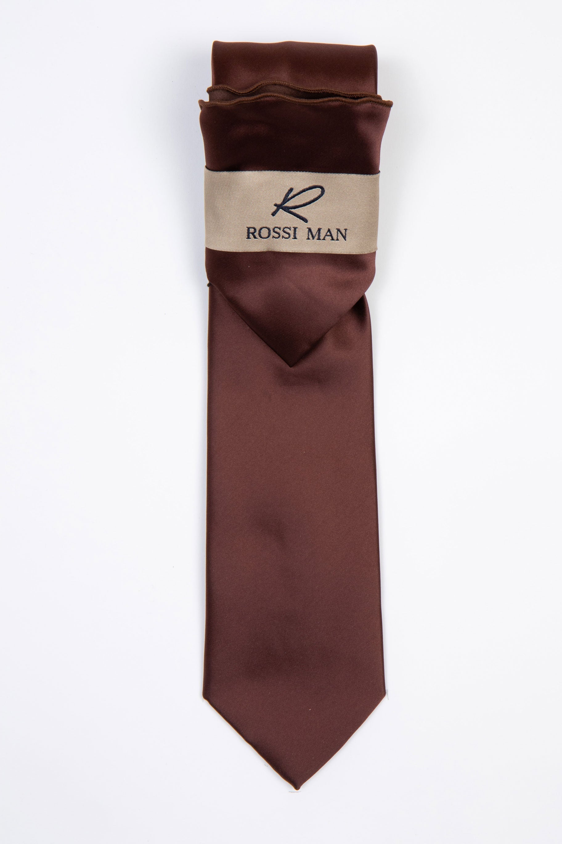 Rossi Man Tie and Pocket Round - RMR665-15 - Default Title