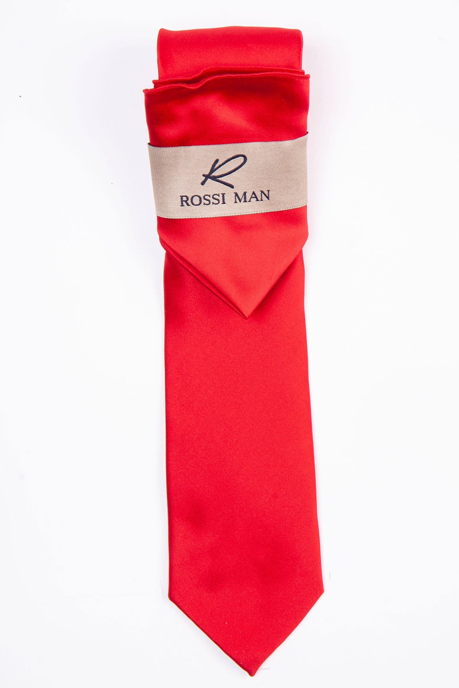 Rossi Man Tie and Pocket Round - RMR665-3 - Default Title