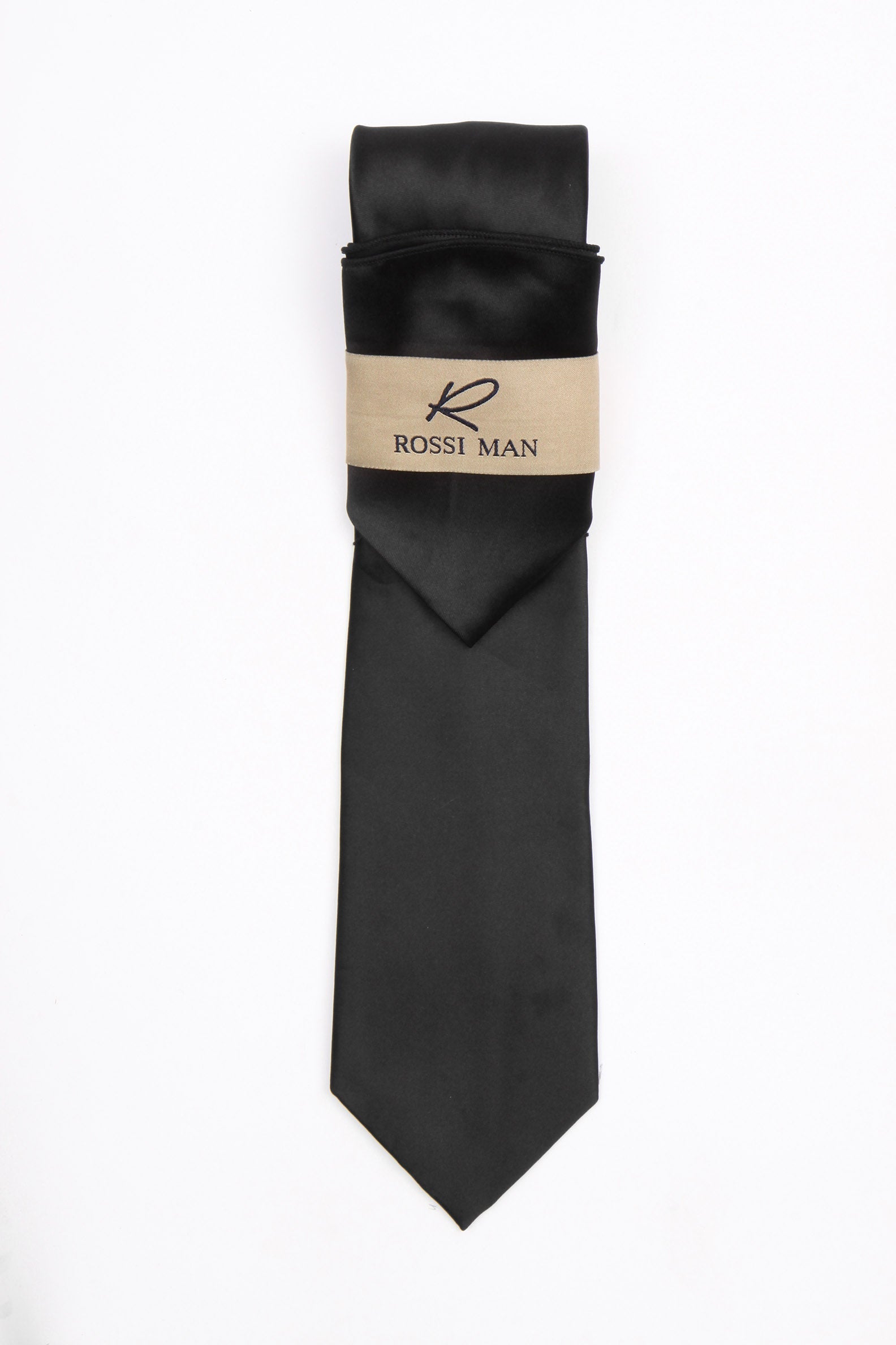 Rossi Man Tie and Pocket Round - RMR665-4 - Default Title