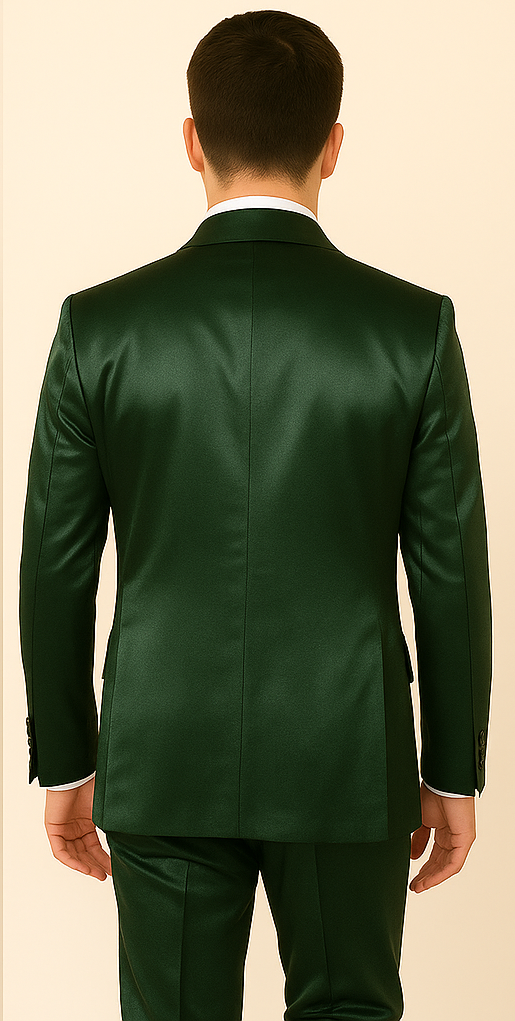 Rossi Man LEO RM1611 – Slim Fit 3-Piece Suit for Men | Modern Tailored Formalwear - XS