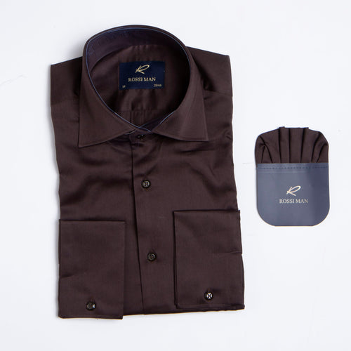 Rossi Man Shirt RS1 Style in Brown