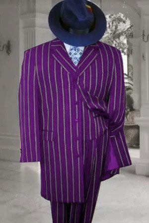 Red Zoot Suit - 1920s Suit - Gangster Long Suit - 34 Short or Extra Small