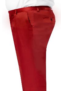 Shiny Dress Pants Red - Sharkskin Pant For Men - Sateen Pants - dress size pants : 28 Unfinished bottom