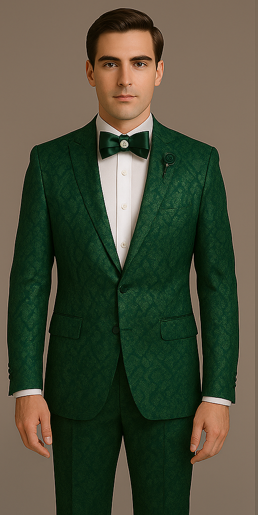 Rossi Man Leo RM1904 – Modern Men's Suit | Sharp & Stylish Formal Wear - XS