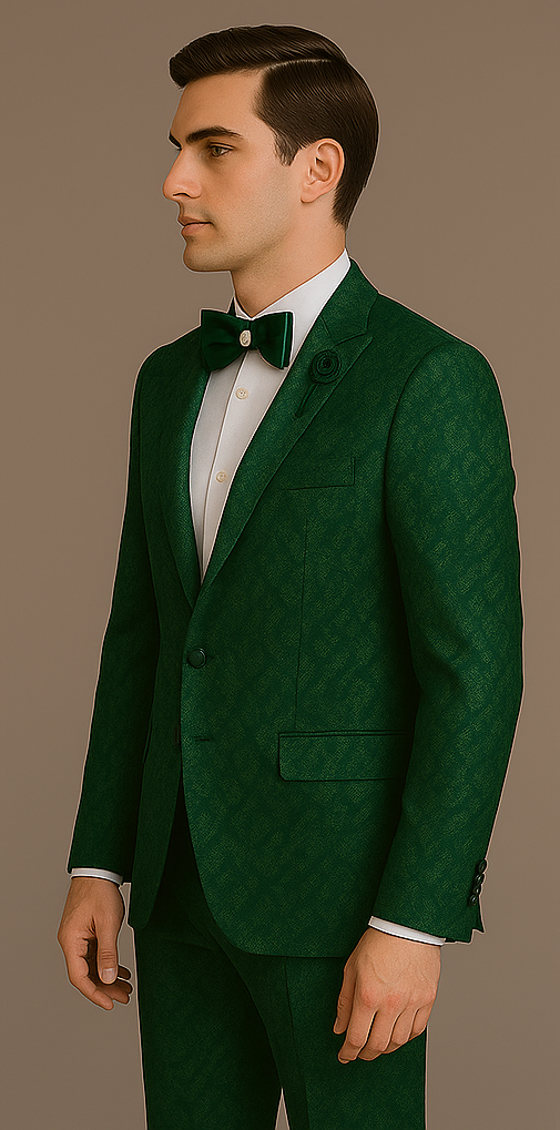 Rossi Man Leo RM1904 – Modern Men's Suit | Sharp & Stylish Formal Wear - XS