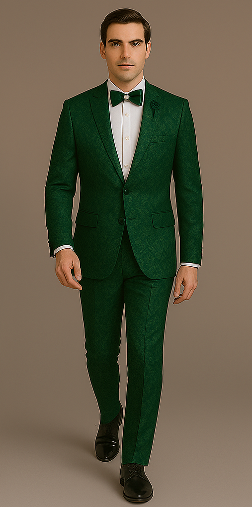 Rossi Man Leo RM1904 – Modern Men's Suit | Sharp & Stylish Formal Wear - XS
