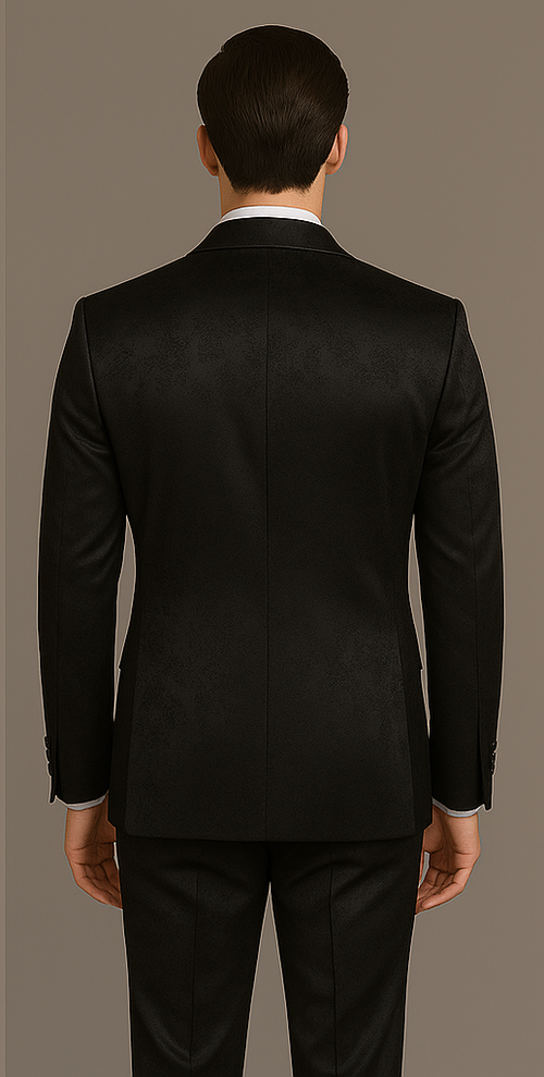 Rossi Man Leo RM1907 – Men's Modern Slim Fit 2-Piece Suit | Stylish Formal