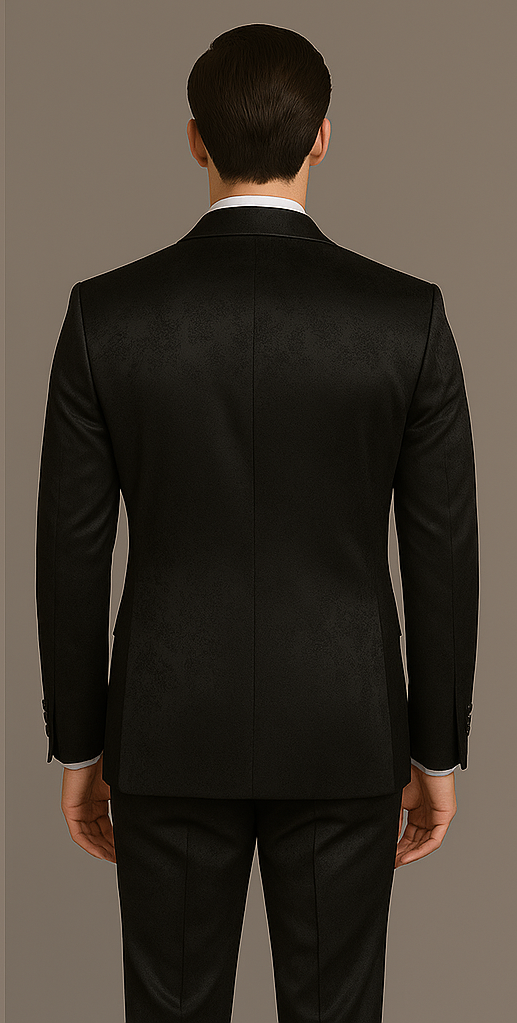 Rossi Man Leo RM1907 – Men's Modern Slim Fit 2-Piece Suit | Stylish Formal - XS