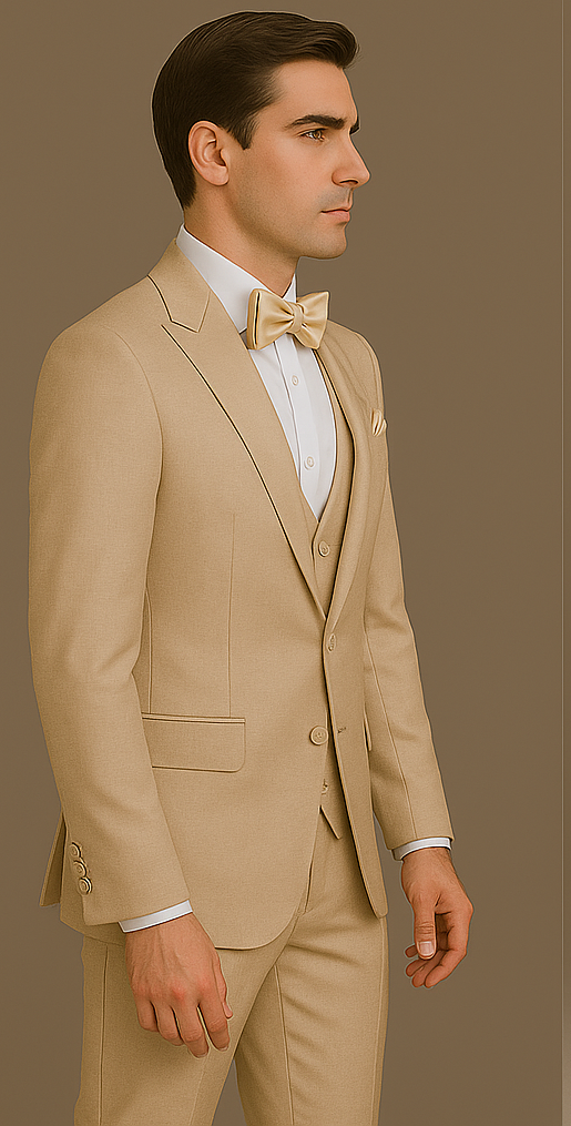 Rossi Man Leo Tuxedo RM1391 – Elegant Slim Fit Tuxedo for Men | Premium Formal Wear - XS