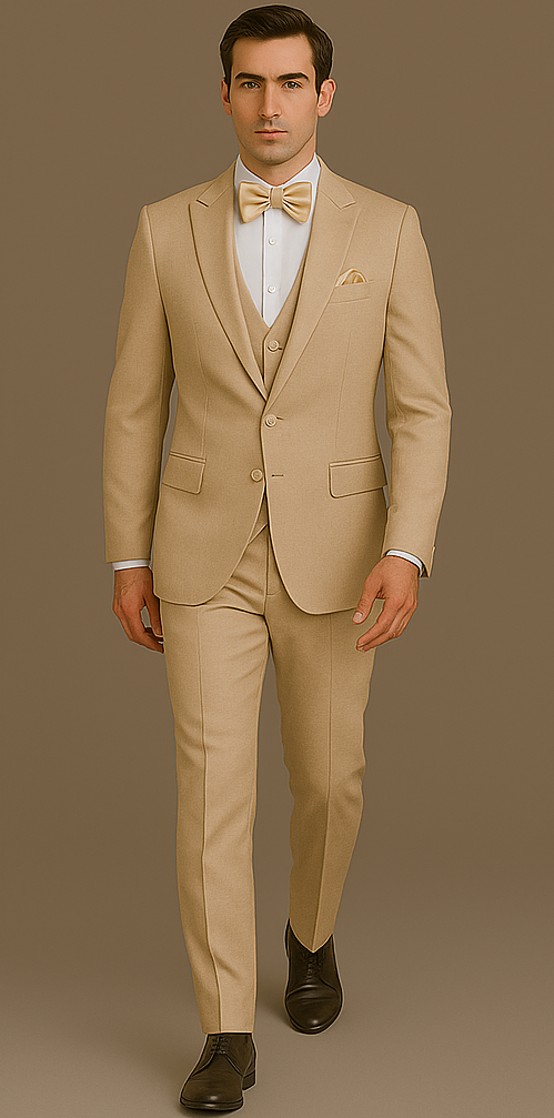 Rossi Man Leo Tuxedo RM1391 – Elegant Slim Fit Tuxedo for Men | Premium Formal Wear - XS