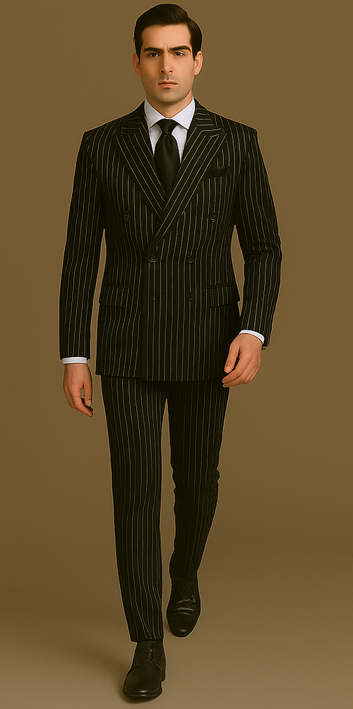 Rossi Man Milano RM1222 Sophisticated Tailored Suit for Men | Modern Formal Attire