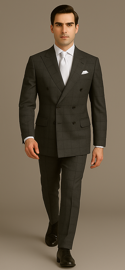 Rossi Man Milano RM1791 Classic Tailored Suit for Men | Formal Wear