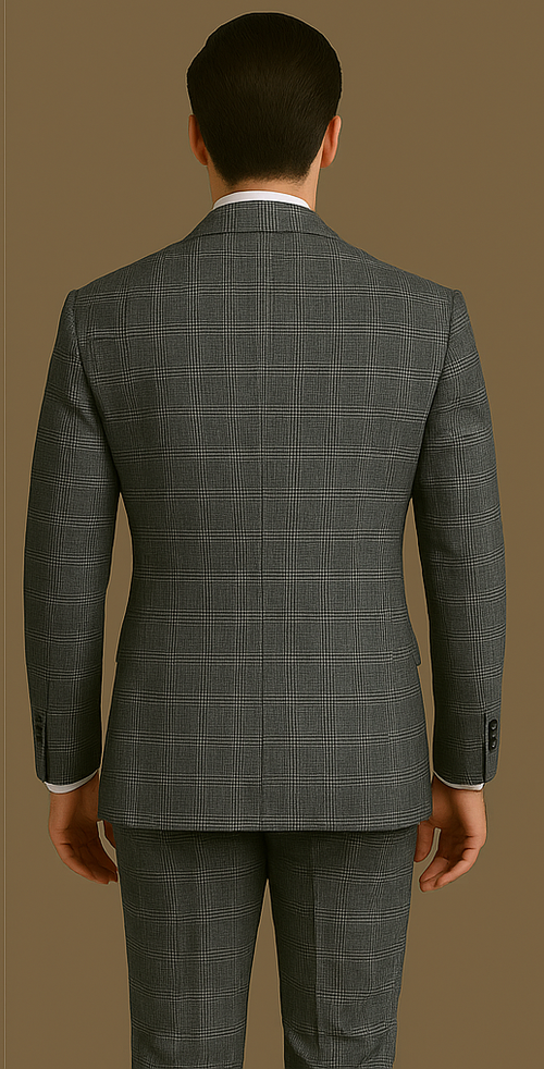 Rossi Man Milano RM1795 Classic Tailored Suit for Men | Timeless Formal Elegance