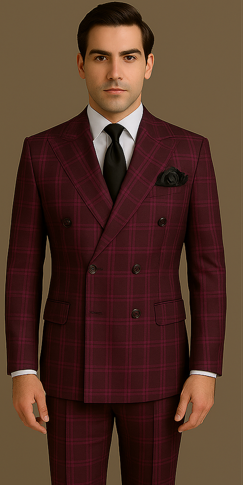 Rossi Man Milano RM1799 - Classic Tailored Suit for Men | Elegant Formalwear