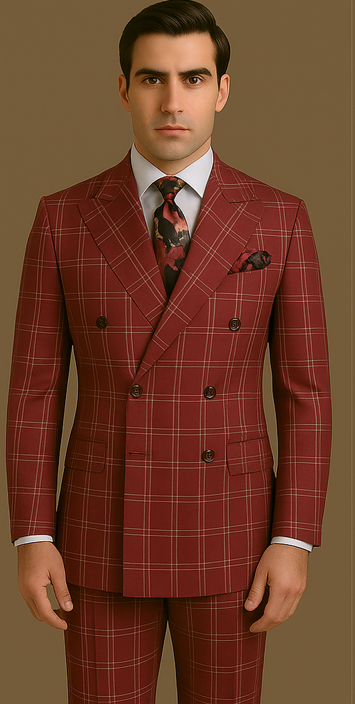 Rossi Man Milano RM1827 Classic Tailored Men's Suit | Formal Style