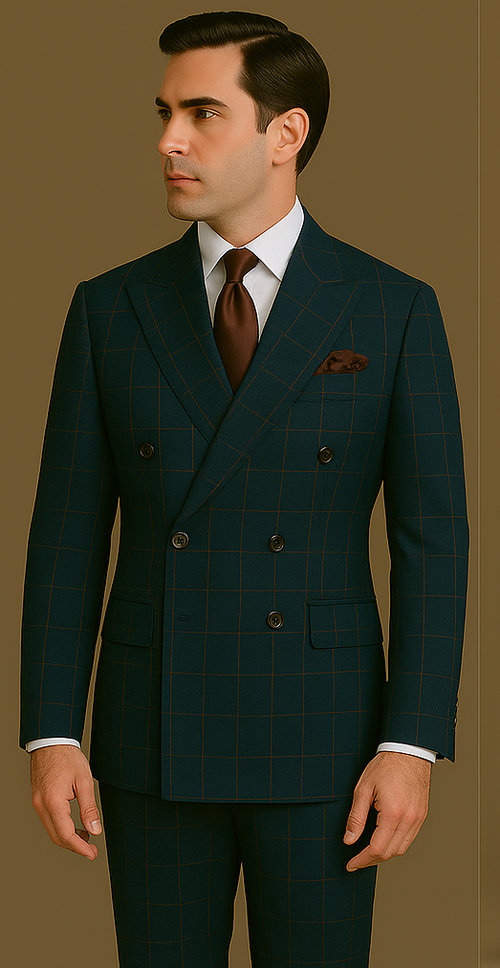 Rossi Man Milano RM1831 Classic Tailored Mens Suit | Formal Wear