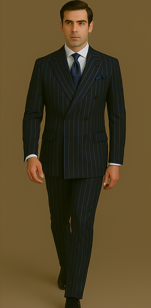 Rossi Man Milano RM1725 – Modern Fit Men's Formal Suit - 34R