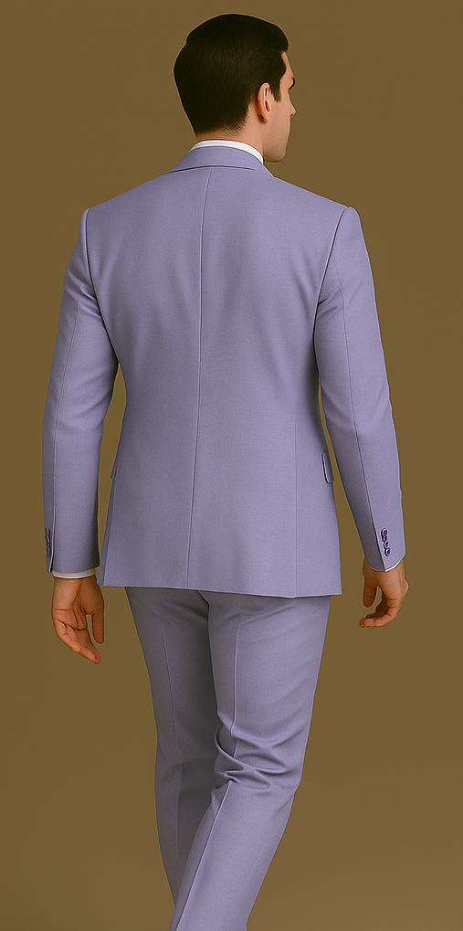 Rossi Man RM1396 – Paul Collection Elegant Formal Suit for Men | Tailored Style - 34R
