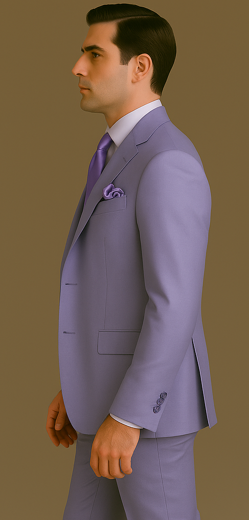 Rossi Man RM1396 – Paul Collection Elegant Formal Suit for Men | Tailored Style - 34R
