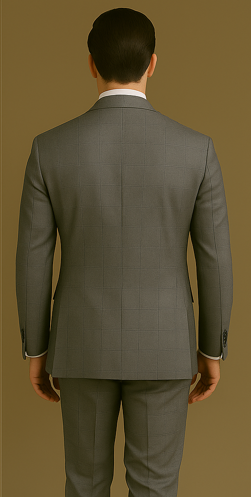 Rossi Man RM1830 – Milano Collection Elegant Formal Suit for Men | Premium Wear - 34R