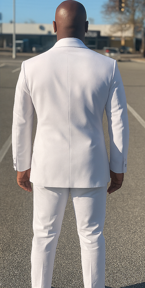 Rossiman Rossi Man Men's Tailored Dress Suit Γ’β¬β Premium Formalwear