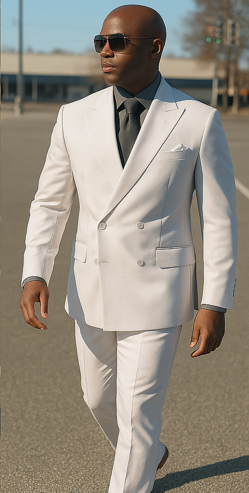 Rossiman Rossi Man Men's Tailored Dress Suit Γ’β¬β Premium Formalwear