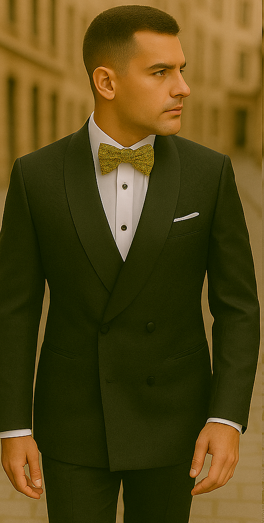 Rossiman Rossi Men's Formal Suit – Stylish Tailored Dress Suit by Rossi Man - 38 Short Jacket+32 Waist Adjustable 28to34)(Height: 5’4”to5’7”)(Neck 15-16.5)S-M)
