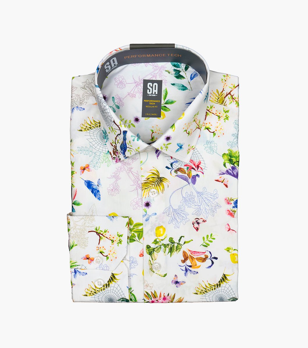 Stacy Adams Bowles Dress Shirt Spread Collar by Stacy Adams Shoes