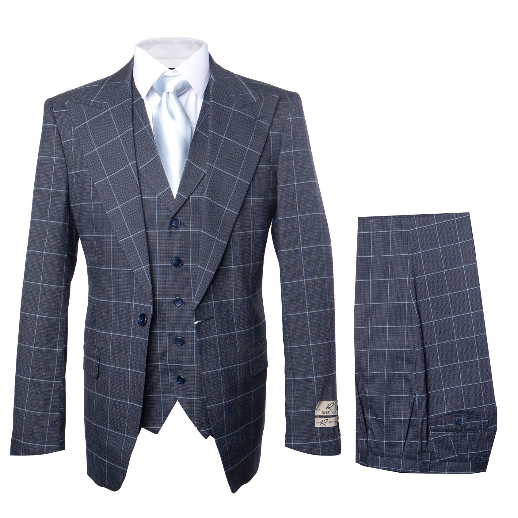 Rossi Man RM2312 – Sam Collection Men’s Shirt for Classic Style - 38R