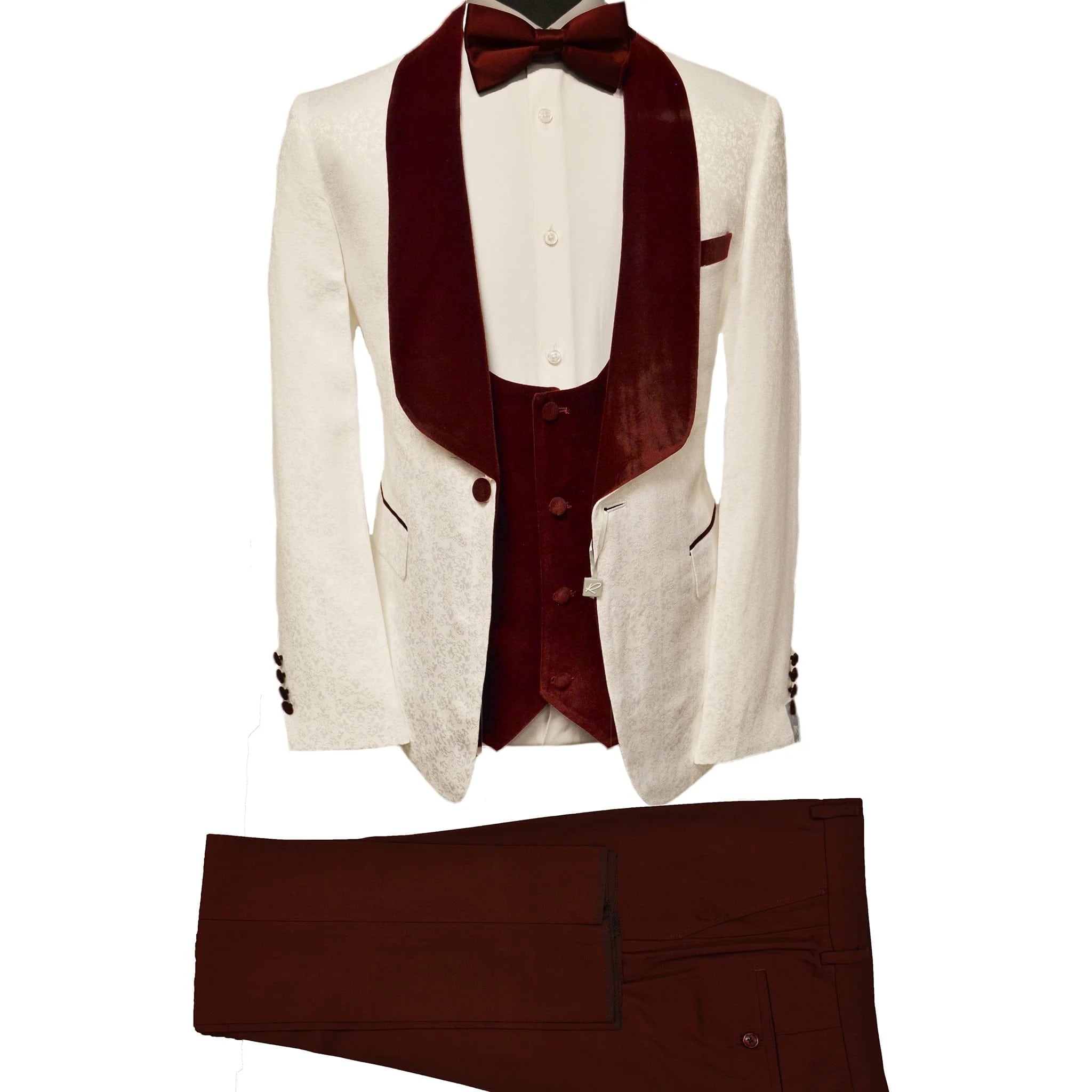Rossiman Suits For Sale - Mens Designer Suit - Fashion Suits - Fancy Black prom Suits - 38 Short Jacket+32 Waist Adjustable 28to34)(Height: 5 4 to5 7 )(Neck 15-16.5)S-M)