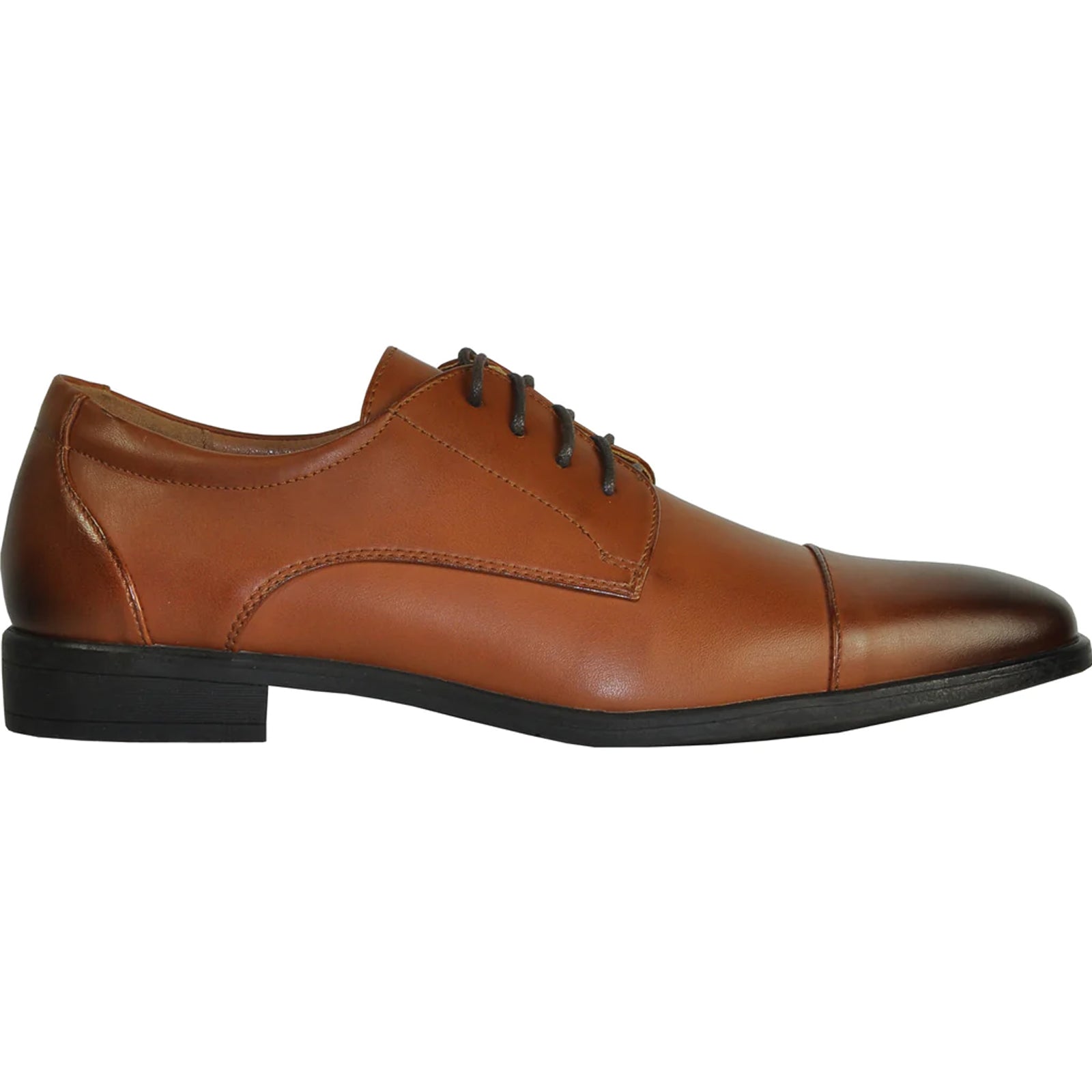 "Antique Brown Vintage Oxford Cap Toe Men's Dress Shoe"