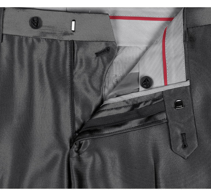 Cheap Priced Suit- Mens Basic Two Button Classic Fit Suit With Optional Vest In Shiny Black Sharkskin - 38 Short Jacket+32 Waist Adjustable 28to34)(Height: 5 4 to5 7 )(Neck 15-16.5)S-M)