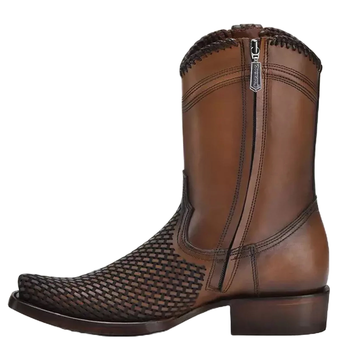 Men's Denver Woven Cowboy Boot - Brown