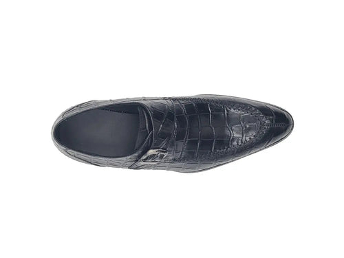 Carrucci Single Monk Buckle Split Toe Loafer