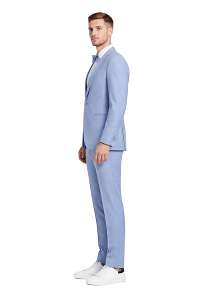 Prom 2026 Suit - Sky Blue Prom Tuxedo - Summer Slim Fit Suits