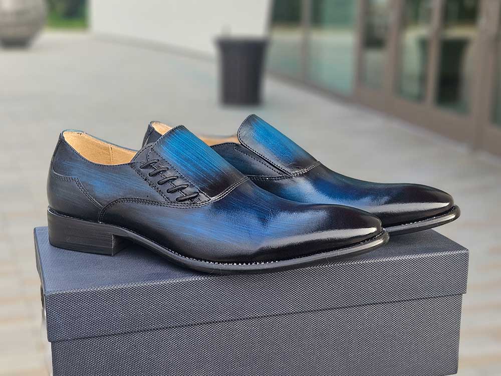 Slip-on Loafer With Decorative Lace - 8.5