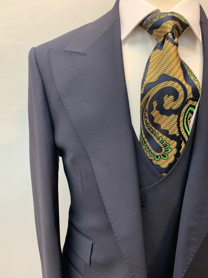 Rossi Man Suit - Tan Gray Black Navy Camel French Blue Suit - 38 Short Jacket+32 Waist Adjustable 28to34)(Height: 5 4 to5 7 )(Neck 15-16.5)S-M)